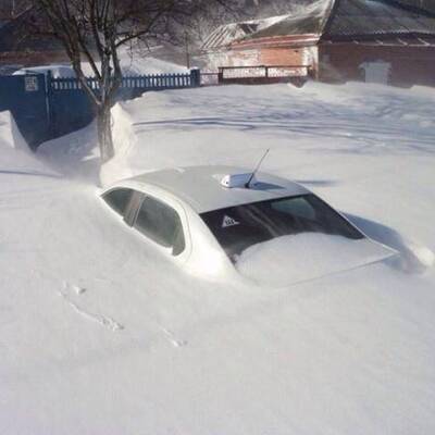 Das nennt man russischen Winter