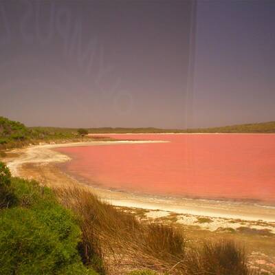 Hier befindet sich der See