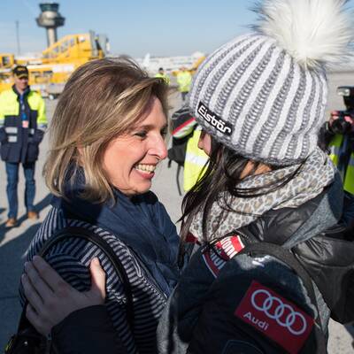 Bilder: Fenninger in Salzburg gelandet