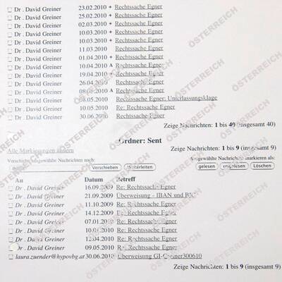 Nachricht vom Anwalt