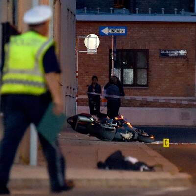 Wiener Polizist niedergefahren 