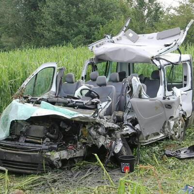 Neun Verletzte bei Horror-Crash im Burgenland