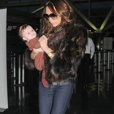 Victoria Beckham und Harper 