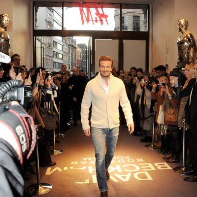 David Beckham Unterwäschen-Launch für  H&M