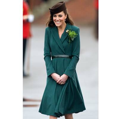 Kate schmiss sich  für den St. Patrick’s Day in Schale.