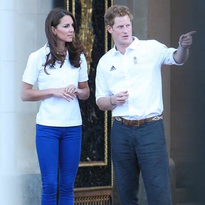 Kate Middleton & Prinz William bei der olympischen Eröffnung vorm Buckingham Palace