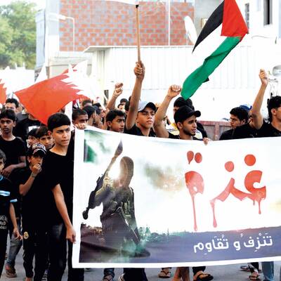 Hier zerstörten israelische Kampfflieger ein Wohnhaus.