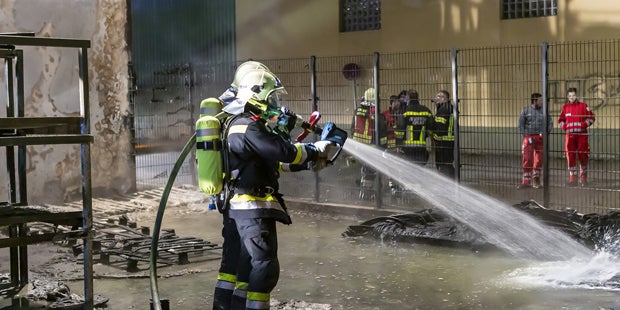 Flammen-Inferno: Großbrand auf Kremser Freilager