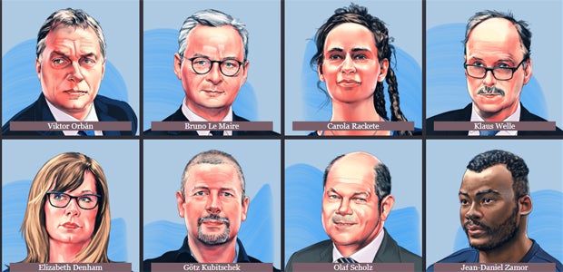 Kurz, Putin und Greta werden 2020 Europa prägen