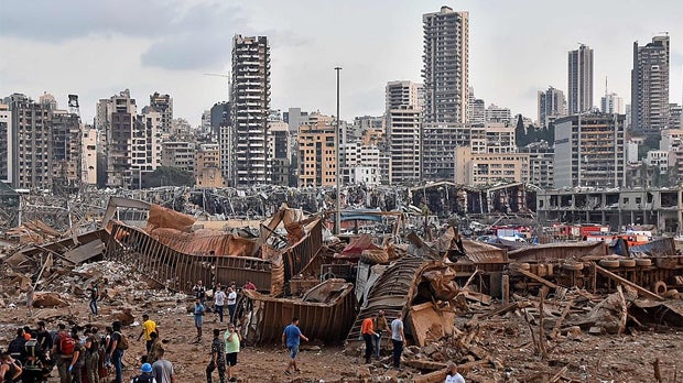 Explosion in Beirut: ''Wie ein zweites Hiroshima''