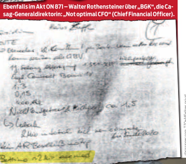 Brisante Notizen und blaue Hellseher