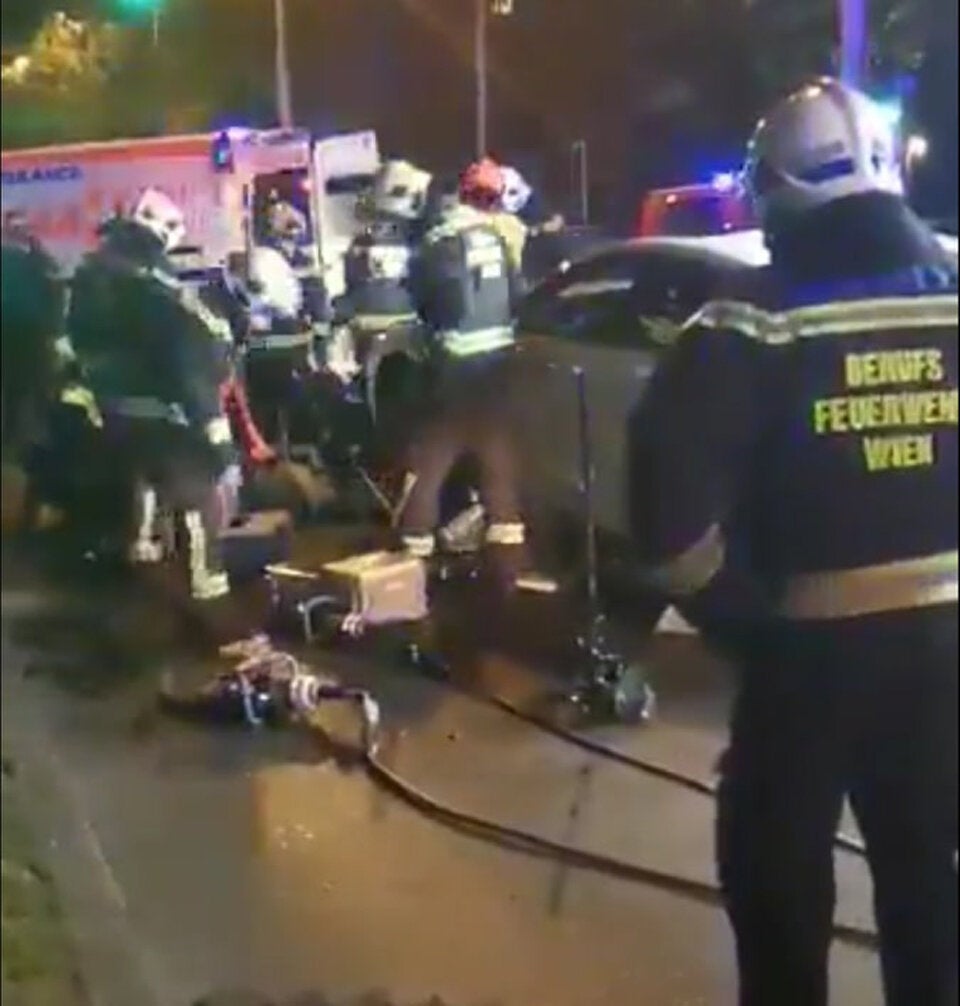 Horror-Crash bei Rennen am Wiener Gürtel – Biker schwer verletzt