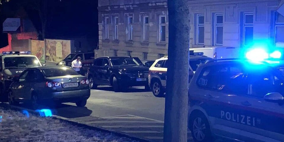 Schüsse auf Polizisten in Wien