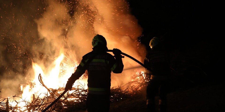 OSTERFEUER IN SÜDÖSTERREICH