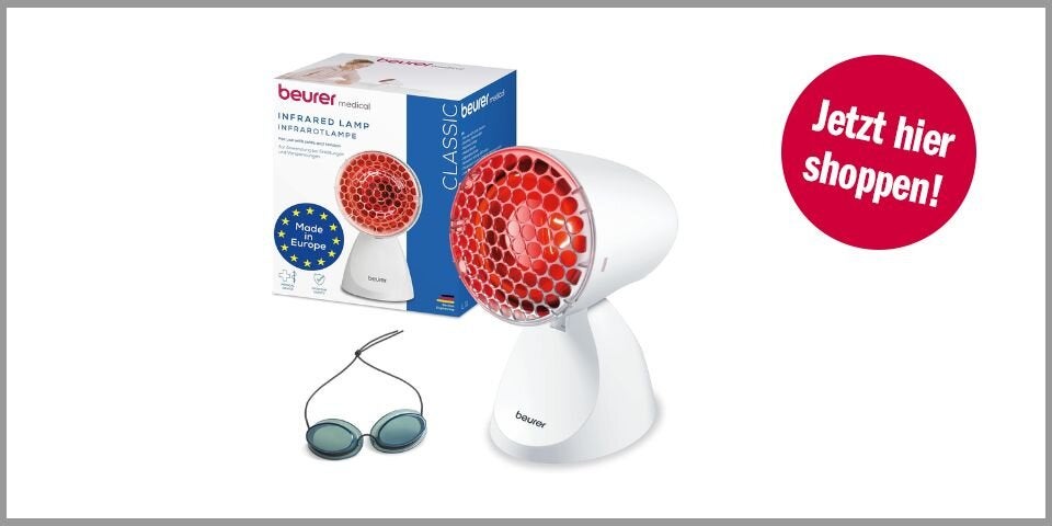 Shopping Channel Gadets Erkältungen Beurer IL 11 Infrarotlampe