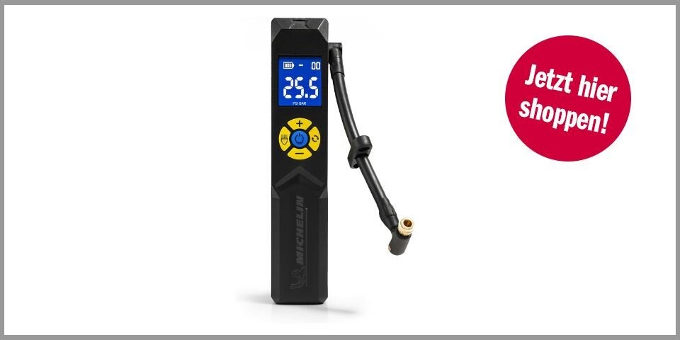 Shopping Channel Luftpumpe  MICHELIN Akku-Mini-Kompressor