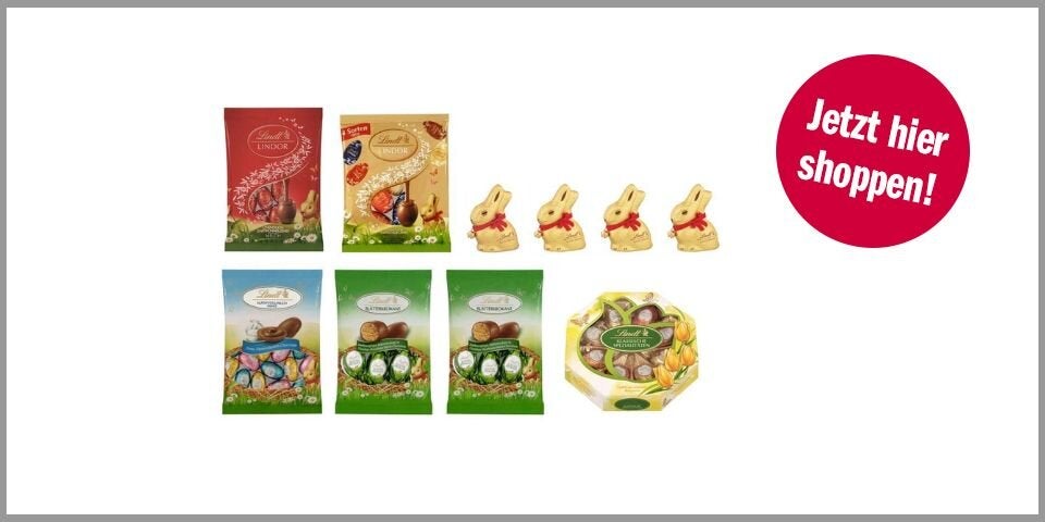 Lindt Schokoladen Oster Set (894 g) – für 24,87 Euro bei Amazon* 