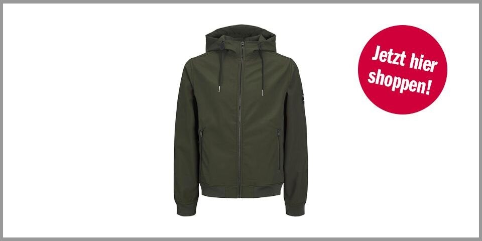 JACK & JONES Softshell-Jacke – für 39,13 statt 60,49 Euro bei Amazon*&nbsp;