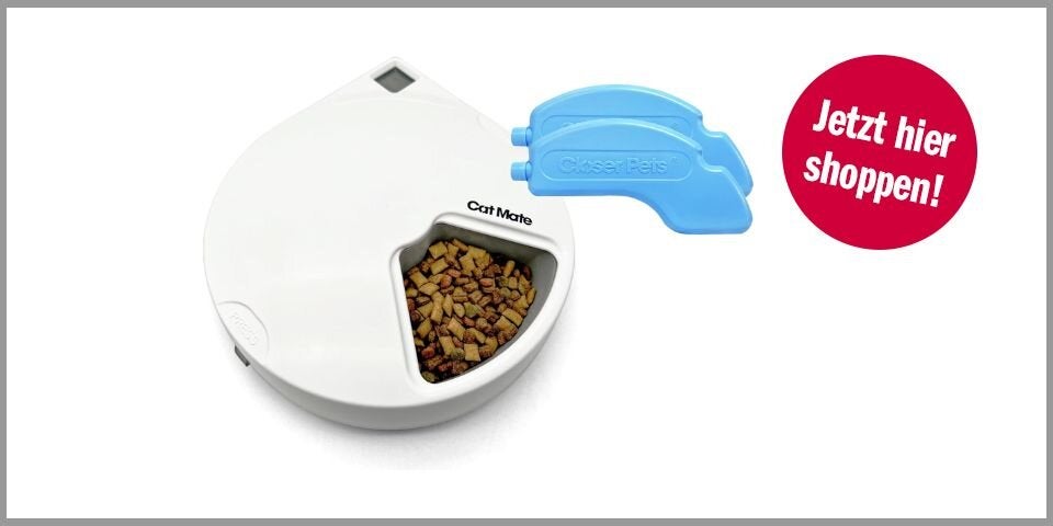 Cat Mate C500 Futterautomat – für 39,99 Euro bei Amazon* 
