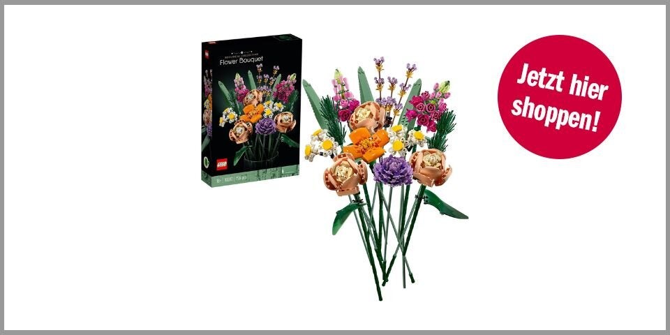 LEGO Botanicals Blumenstrauß (Set 10280) – für 42,54 statt 60,49 Euro bei Amazon*