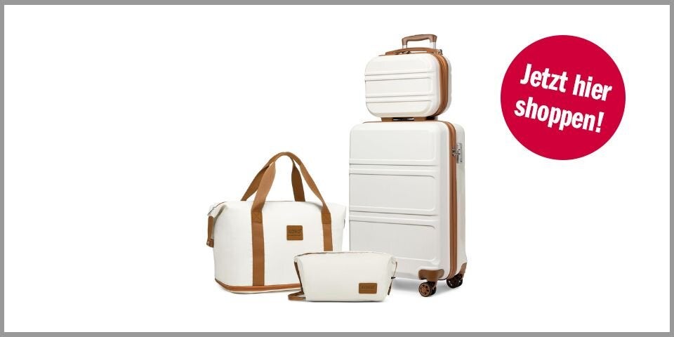 KONO 4-teiliges Kofferset – für 90,74 Euro bei Amazon*