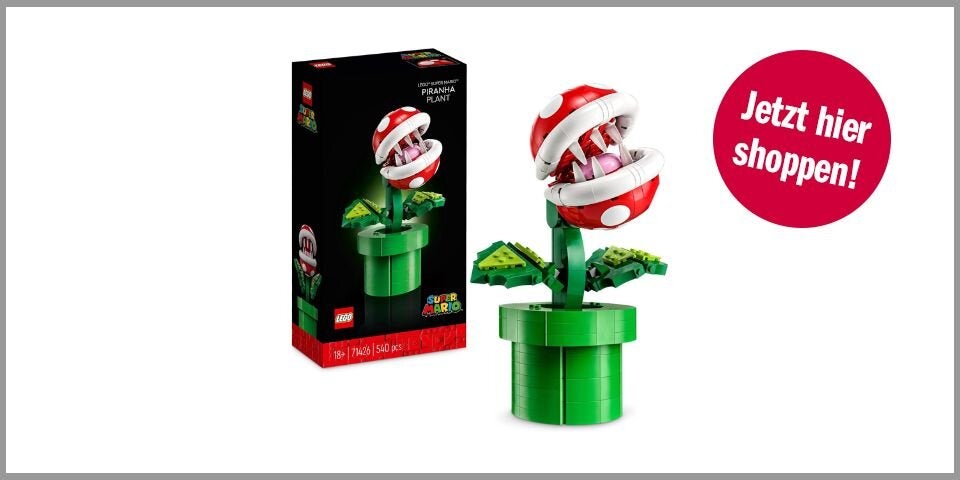 Shopping CH Lego Sammler LEGO Super Mario Piranha-Pflanze
