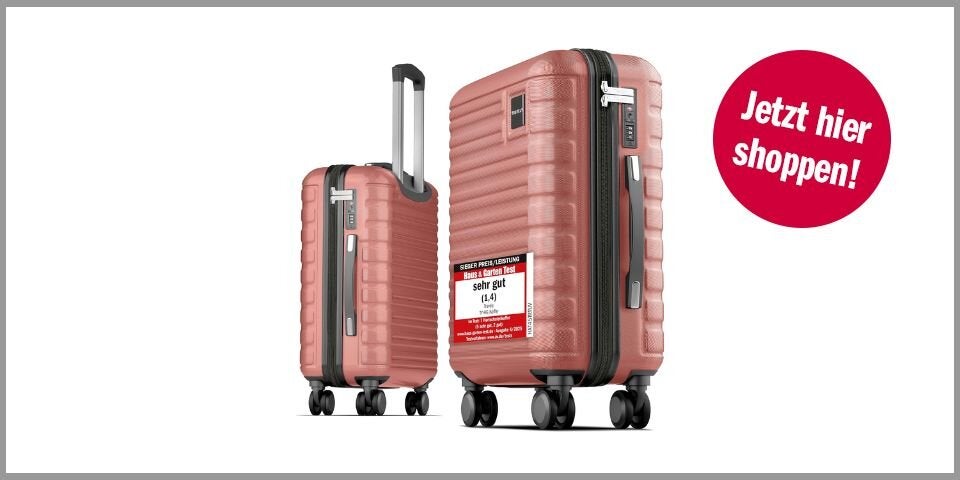 Travely Premium-Handgepäck-Koffer – für 68,56 statt 80,66 Euro bei Amazon*&nbsp;