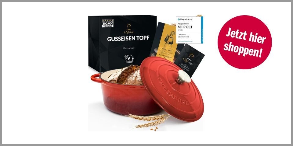 Shopping CH Gusseisentopf Chefarone Gusseisen-Topf