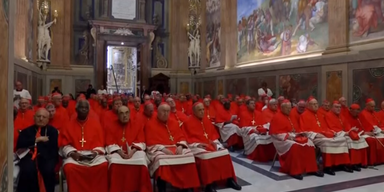 DAS essen die Kardin&auml;le im Konklave