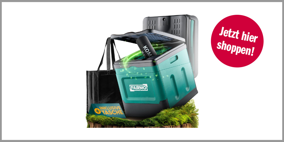 FAIRMO kompakte Campingtoilette faltbar – für 33,10 Euro bei Amazon*