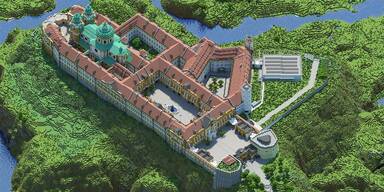 Sch&uuml;ler aus N&Ouml; baut Stift Melk in Minecraft extrem detailgetreu nach