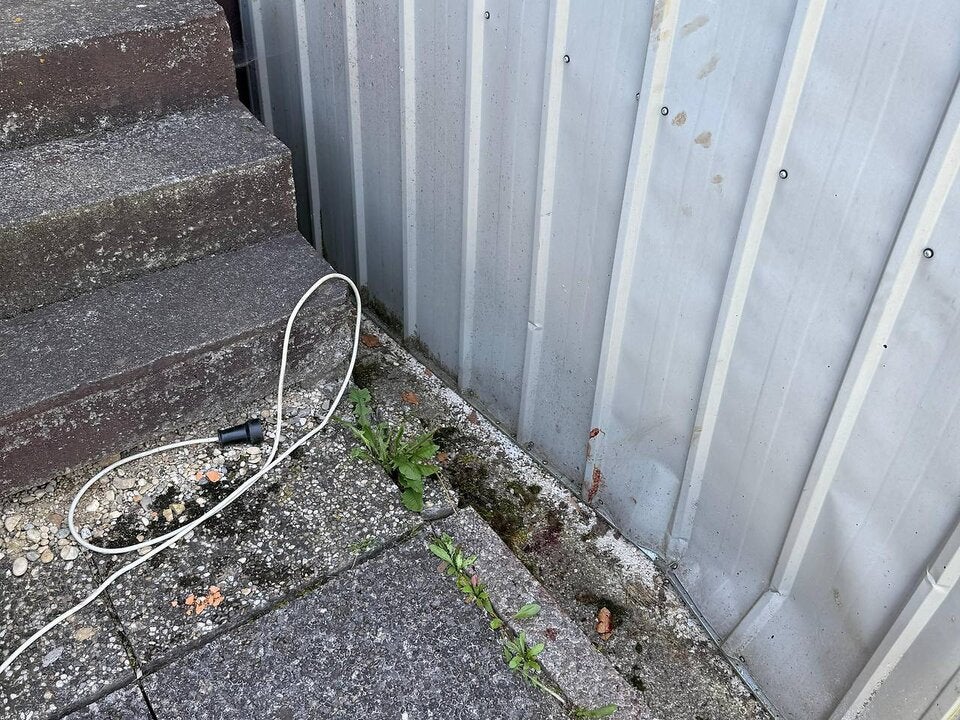 Mann nach Sturz Kopf eingeklemmt Aigen