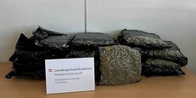 Drogen sichergestellt.