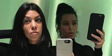 Kim Kardsahian & Schwester Kourtney