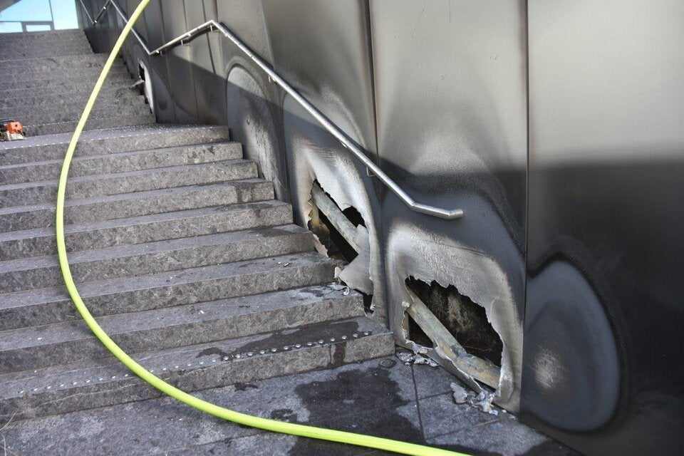 Feueralarm beim DC Tower in Wien