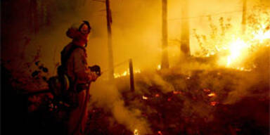 Waldbrand in Kalifornien weiter außer Kontrolle