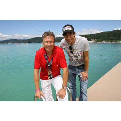 Beachvolleyball: Promis in Klagenfurt