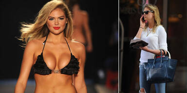 Kate Upton: sexy trotz Alltagskleidung