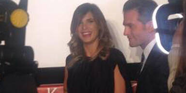 Elisabetta Canalis Pressekonferenz