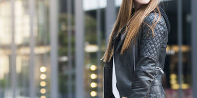 Lederjacke