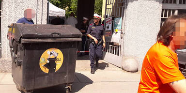 Mistkübel Döbling Kinderleiche