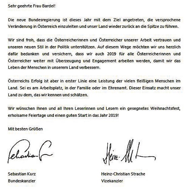 Staatsspitze wünscht 'frohe Weihnachten'