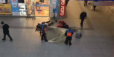 M&auml;dchen kollabiert Bahnhof Linz