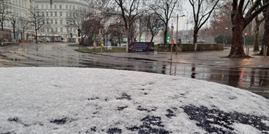 Schnee-Wunder und Glatteis zu Weihnachten in Wien