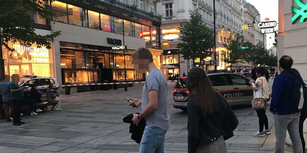 Bomben-Alarm Kärntner Straße