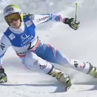 Die Bilder des Damen Riesentorlaufes