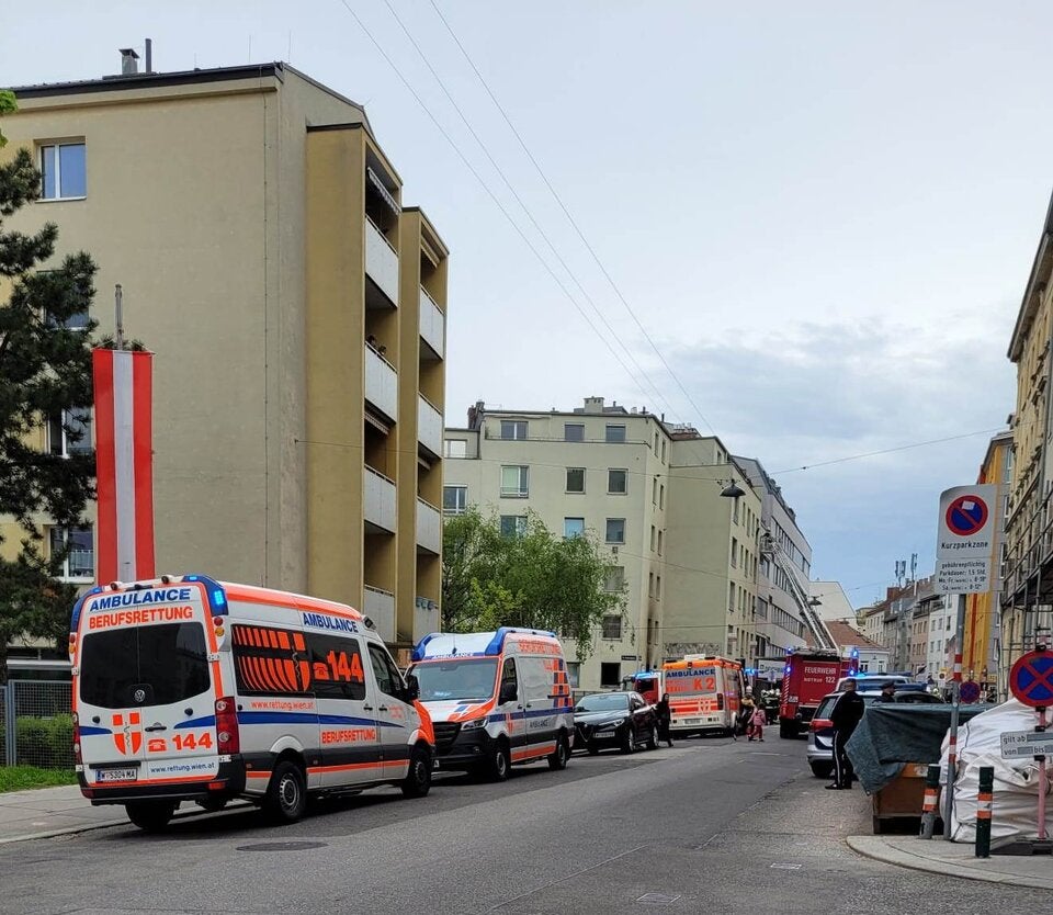 Brand Meidling Pohlgasse