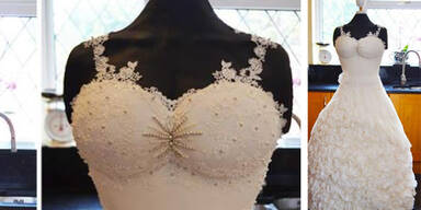 Dieses Kleid ist ein Kuchen