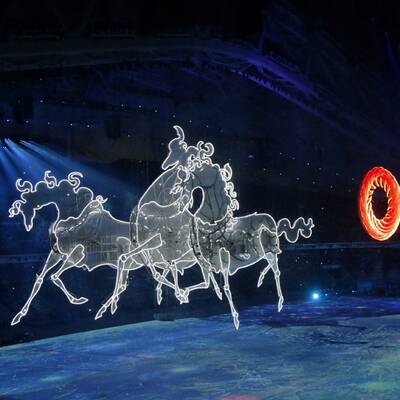 Die besten Bilder der Olympia-Eröffnung