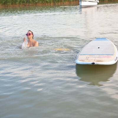 Stand Up Paddling im Madonna24-Test